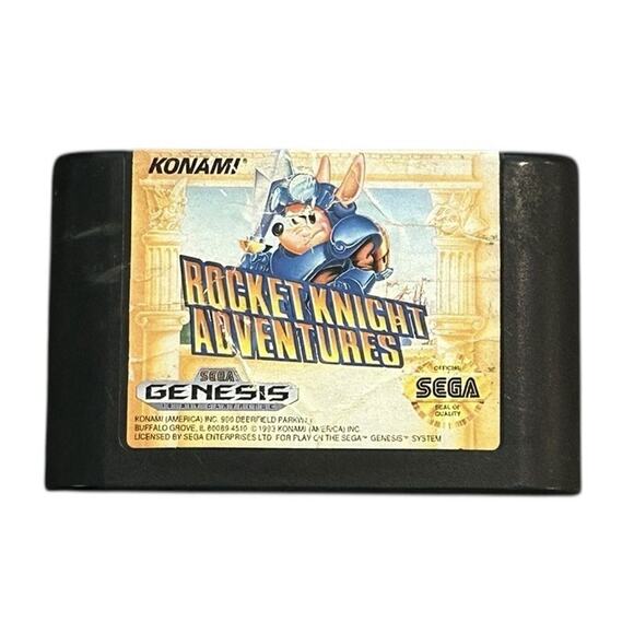 Rocket Knight Adventures - Sega Genesis - Cartridge Only - Tested Authentic